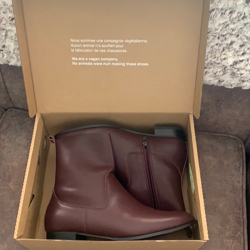Vegan ankle boots